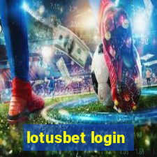 lotusbet login